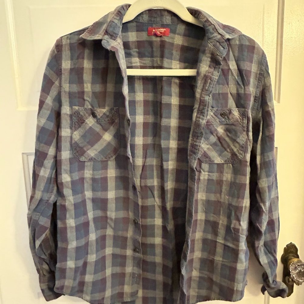 Plaid oversized flannel